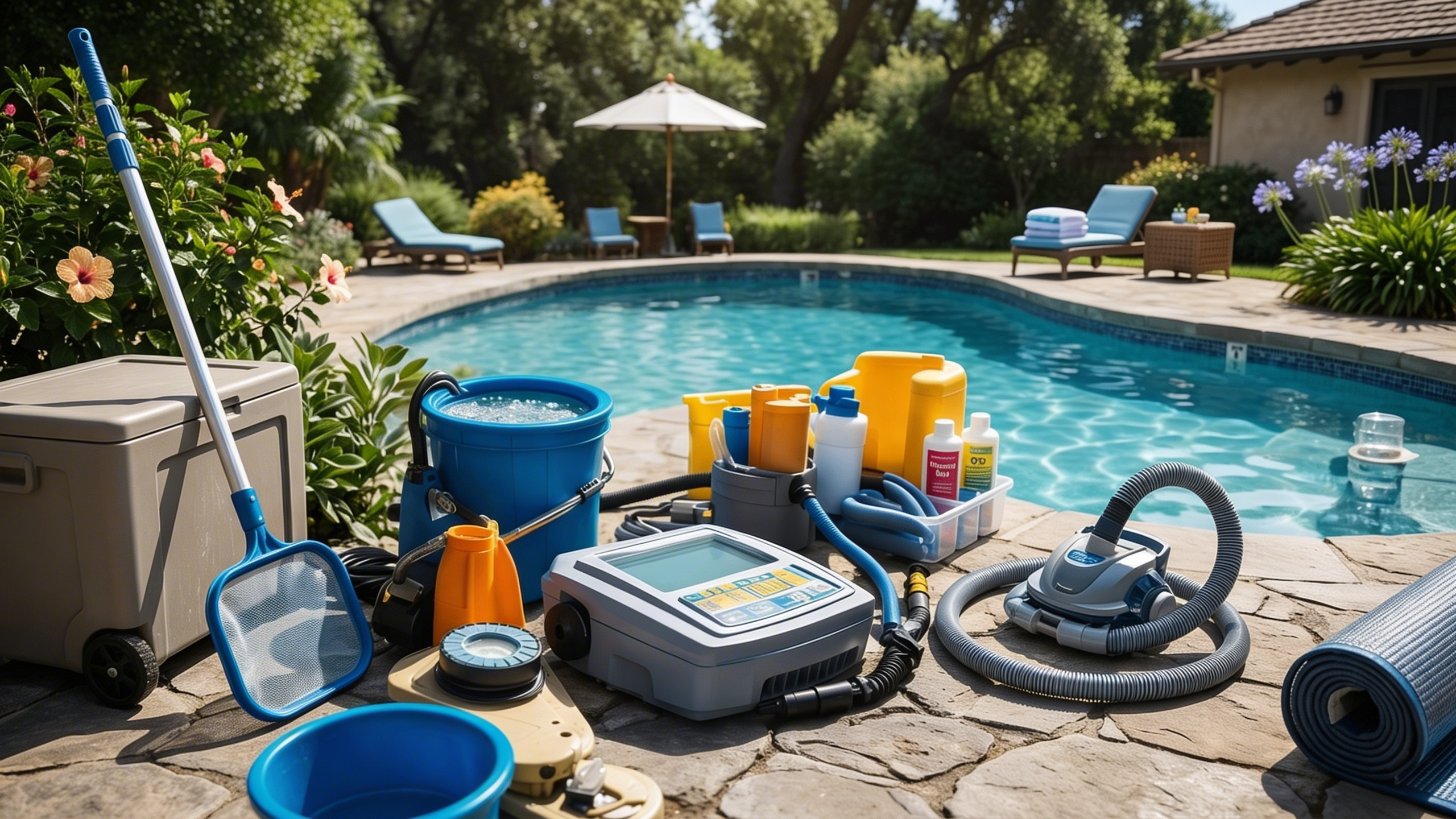 Pool cleaning service